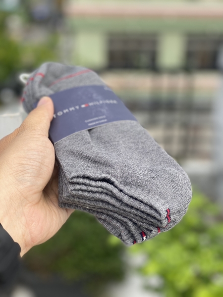 Tất Tommy cotton mềm, lót bông Set 3