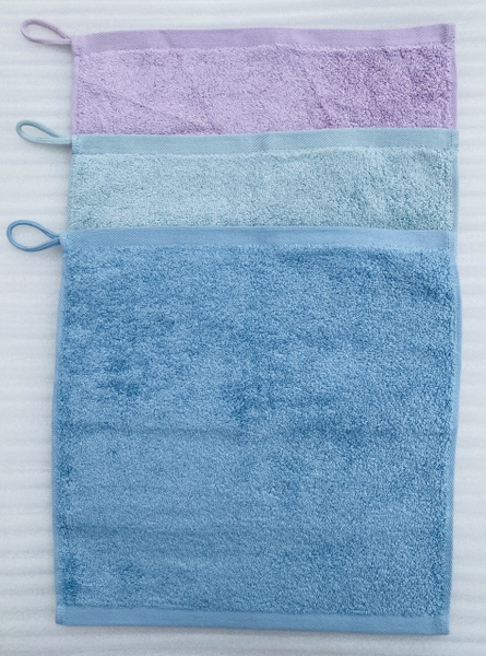 set 3 khăn mặt Songwol non twist yan có móc treo (30x30cm)