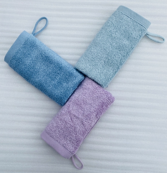 set 3 khăn mặt Songwol non twist yan có móc treo (30x30cm)