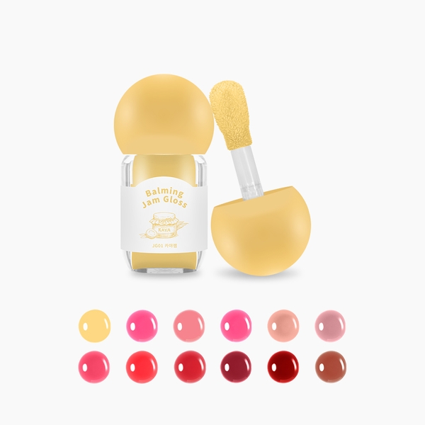 Black Rouge Balming Jam Gloss: Son bóng dưỡng ẩm cho đôi môi căng mọng