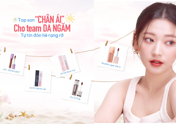 Top 6 Màu Son Black Rouge Cho Da Ngăm Mặt Mộc: Tự Tin Rạng Rỡ Không Cần Makeup