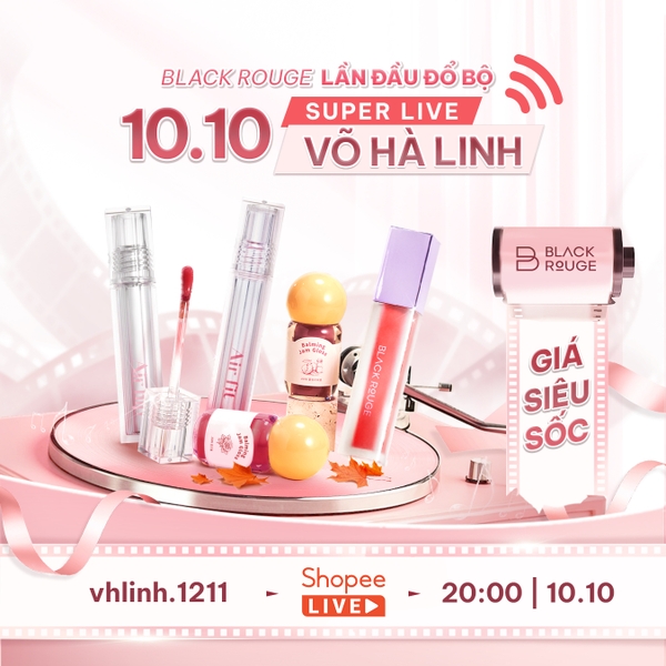 BLACK ROUGE LẦN ĐẦU XUẤT HIỆN TRONG SUPER LIVE VÕ HÀ LINH 10.10