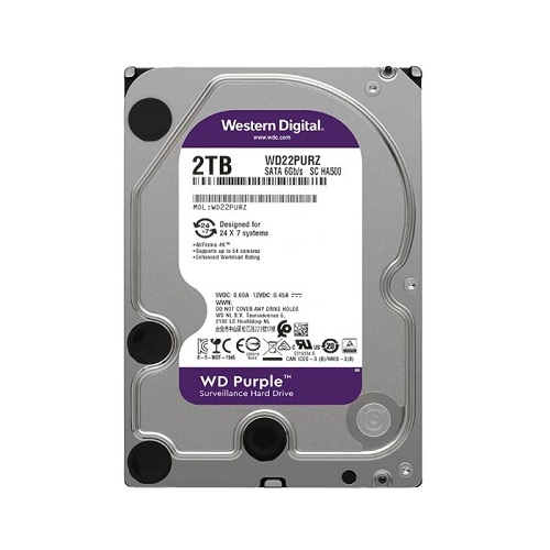 Ổ cứng WD Purple 2TB WD22PURZ