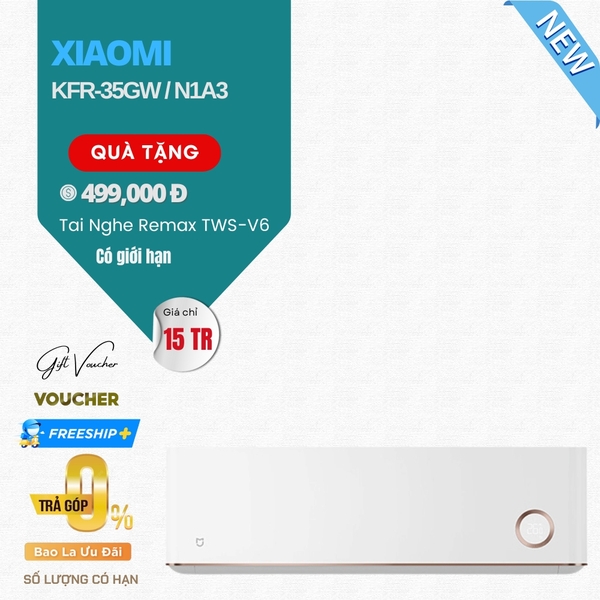 Điều Hòa Xiaomi Mijia KFR-72GW/D1A2 3HP Inverter, 2 Chiều 27000 BTU