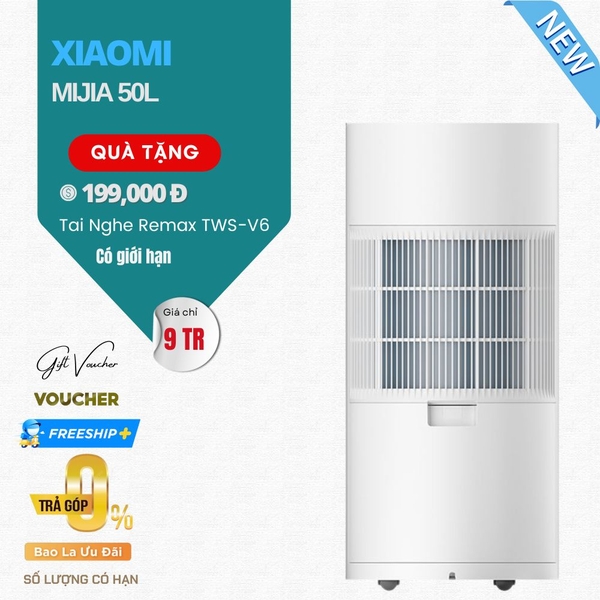 Máy Hút Ẩm Xiaomi Mijia 50L Kết Nối App - Hàng Nhập Khẩu