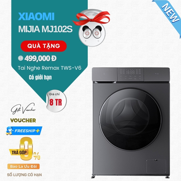 Máy Giặt Xiaomi Mijia MJ102S (XQG100MJ102S) - Giặt 10Kg, Khử Khuẩn