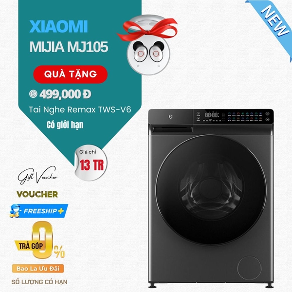 Máy Giặt Sấy Xiaomi Mijia MJ105 - Giặt 10Kg, Sấy 7Kg - Tự Căn Nước Giặt