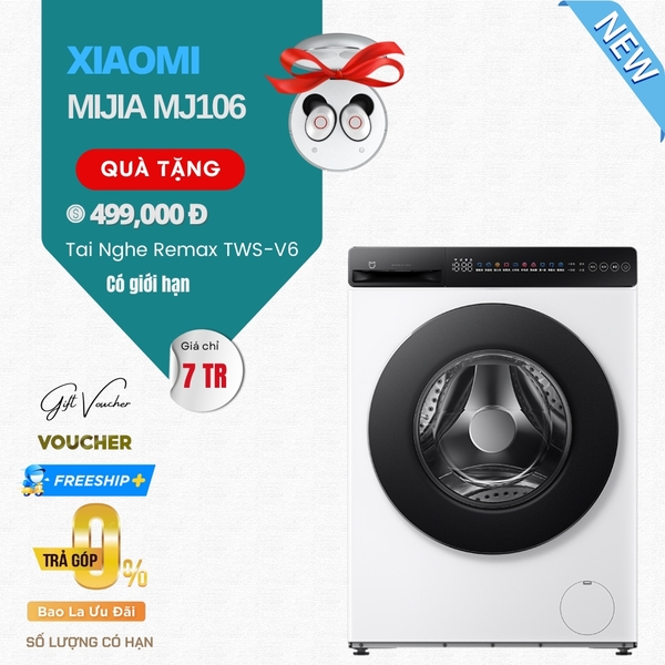 Máy Giặt Xiaomi Mijia MJ106 - Giặt 10Kg, Sấy 7Kg