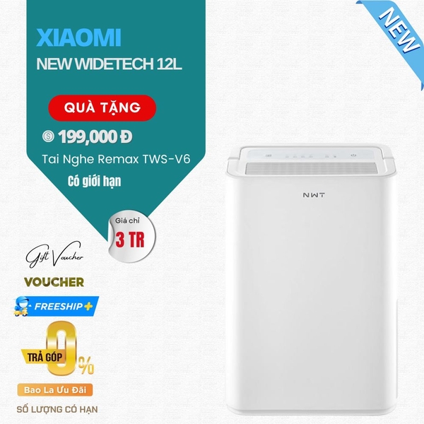 Máy Hút Ẩm Xiaomi New Widetech 12L - Hàng Chính Hãng