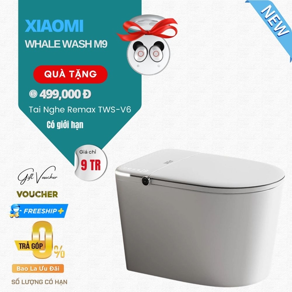 Bồn Cầu Thông Minh Xiaomi Little Whale Wash M9 - Kết Nối App