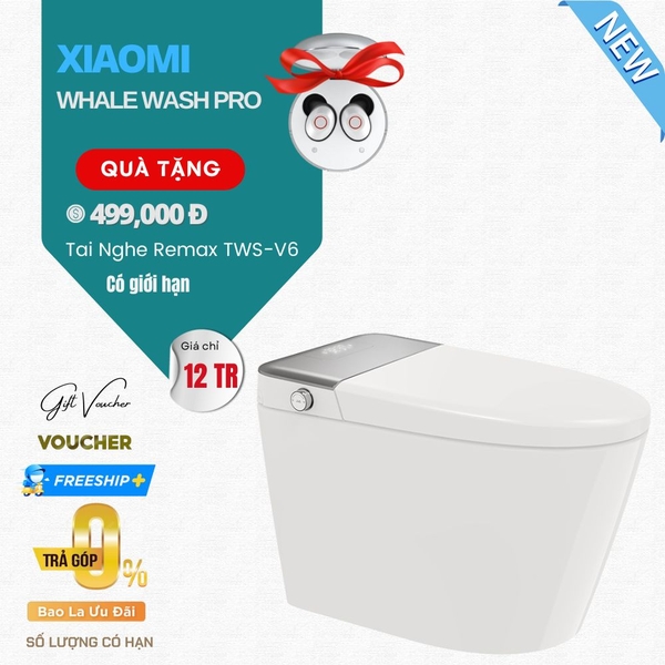 Bồn Cầu Thông Minh Xiaomi Little Whale Wash Pro - Kết Nối App