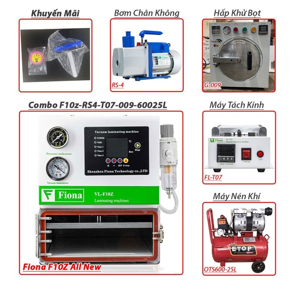 Trọn Bộ Fiona F10Z All New/ RS-1.5/ G-009/ T07/ 60025L