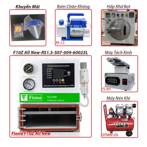 Trọn Bộ Fiona F10Z All New/ RS-4/ G-009/ S07/ 60025L