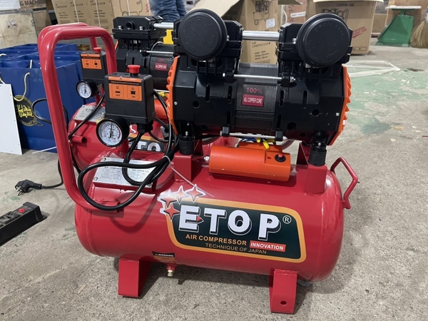 Máy Nén Khí Etop Dây Đồng 600W 25L