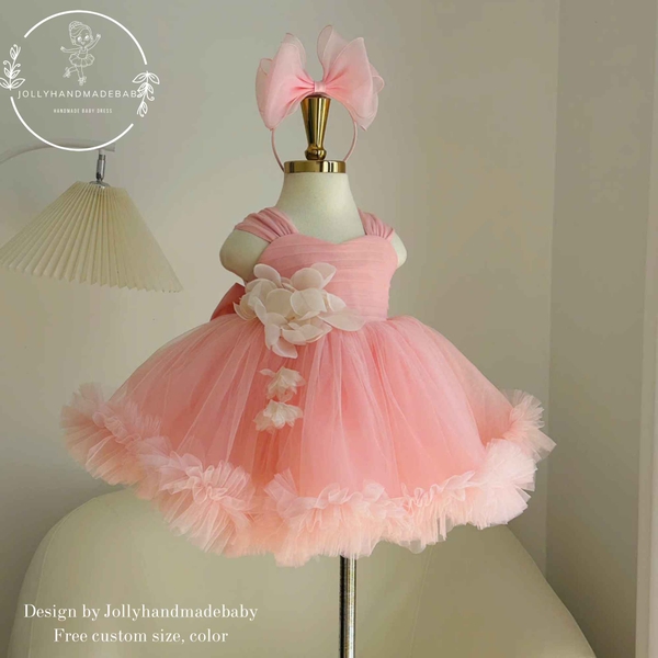 peach-baby-girl-dress-tutu-flower-girl-dress-handmade-toddler-birthday-dress-pri