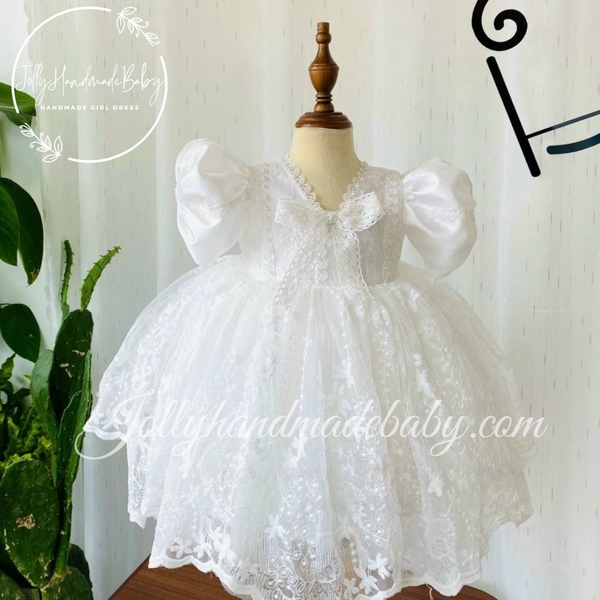 white-lace-dress-fluffy-tulle-baby-dress-birthday-wear-outfit-gift-for-baby-girl