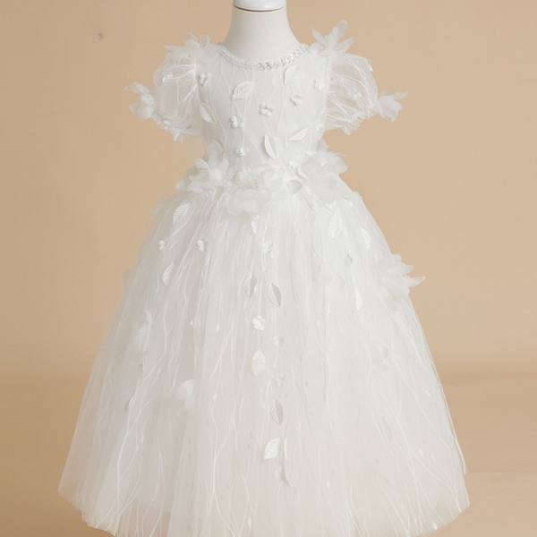 white-feather-bridesmaid-dress-toddler-dress-vintage-satin-wedding-party-dress-c