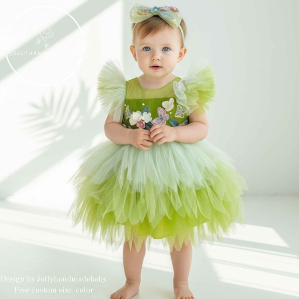 tiana-dress-toddler-custom-size-and-color-you-like-sage-baby-shower