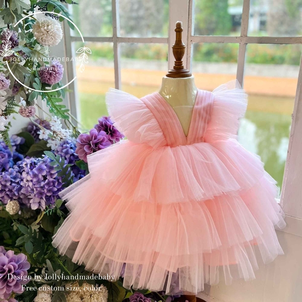 blush-pink-baby-girl-dress-with-pearl-cape-luxury-handmade-toddler-dress-birthda
