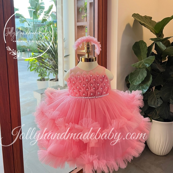 tiered-ruffle-cap-sleeve-with-flower-embroidered-in-pink-beaded-waist-tulle-maxi