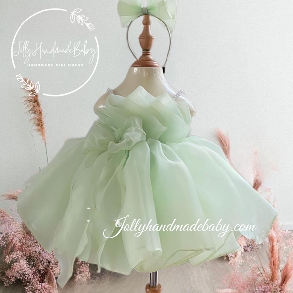 exclusive-pleated-front-organza-midi-dress-with-beaded-strap-in-mint-green-princ