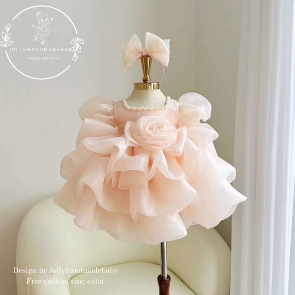 peach-flower-girl-dress-girl-princess-dress-puffy-tulle-toddler-dress-lavender-b