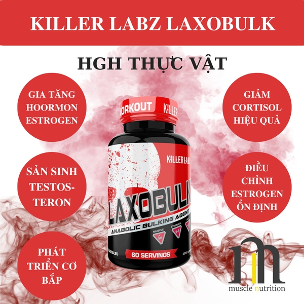 KILLER LABZ LAXOBULK 60CAPS