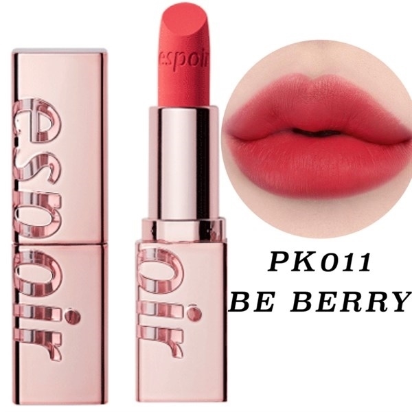 SON THỎI LÌ LIPSTICK NOWEAR VELVET #PK011 BE BERRY 비 베리