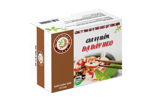 Gia vị hầm dạ dày heo