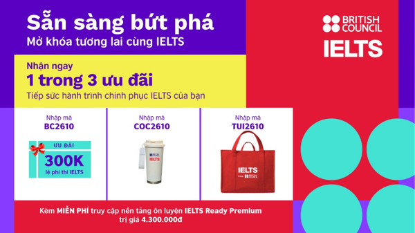 Đăng ký thi IELTS tại BC thông qua đối tác Kachiusa