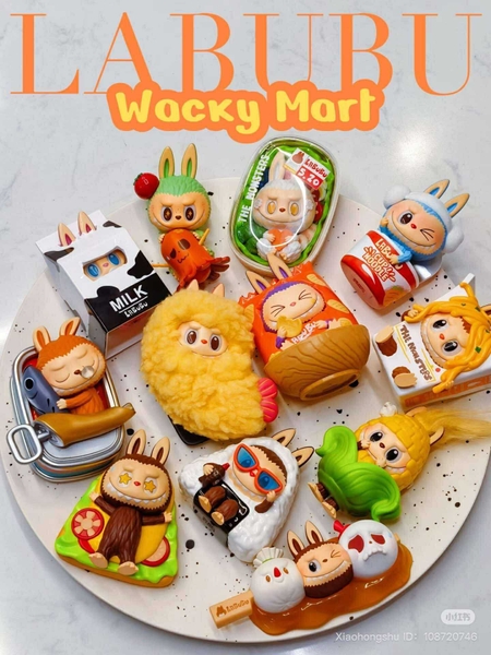 Labubu Wacky Mart Figure CHÍNH HÃNG POP MART GIÁ TỐT