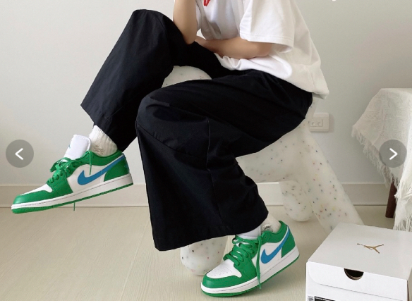 509 Giày Nike Air Jordan Low “Lucky Green” (w) DC0774 304 [HÀNG CHÍNH  HÃNG]