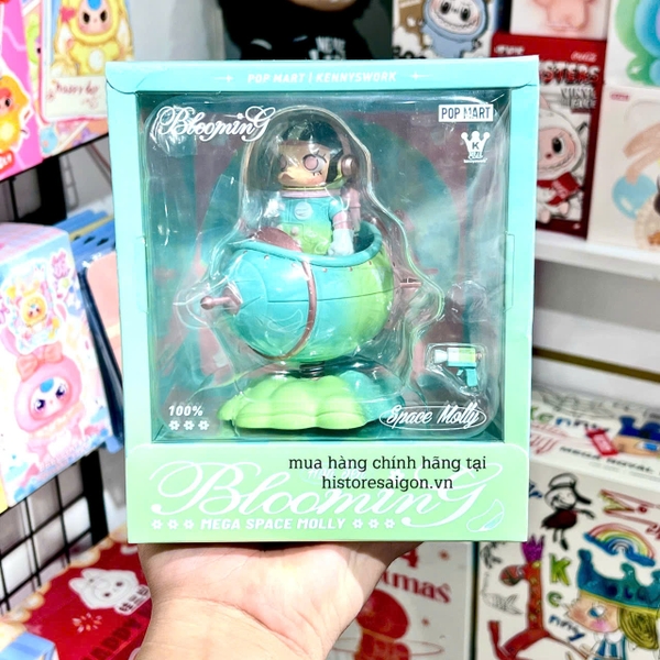 その他 POP MART MEGA MOLLY Blooming HOA SEN POP MART MEGA COLLECTIONS MEGA SPACE MOLLY 100% Blooming