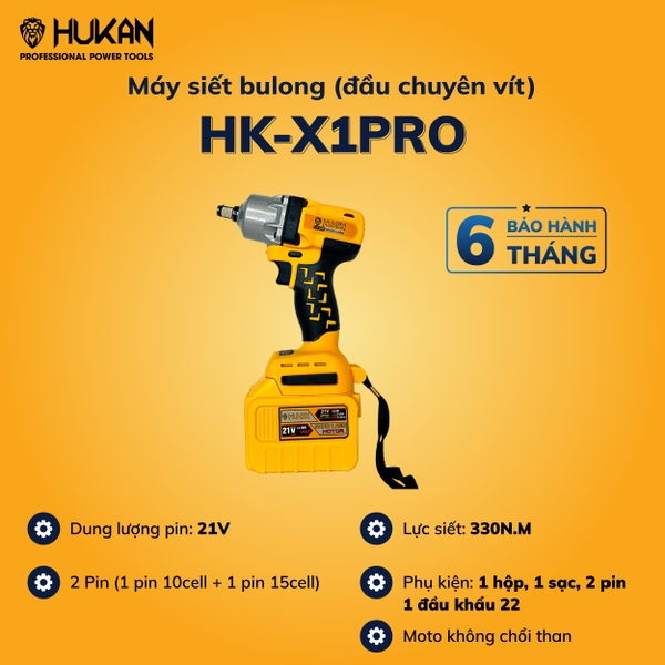 Máy Siết Bulong HUKAN X1