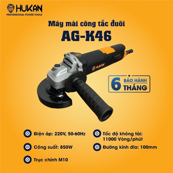 Máy mài công tắc đuôi Hukan AG-K46