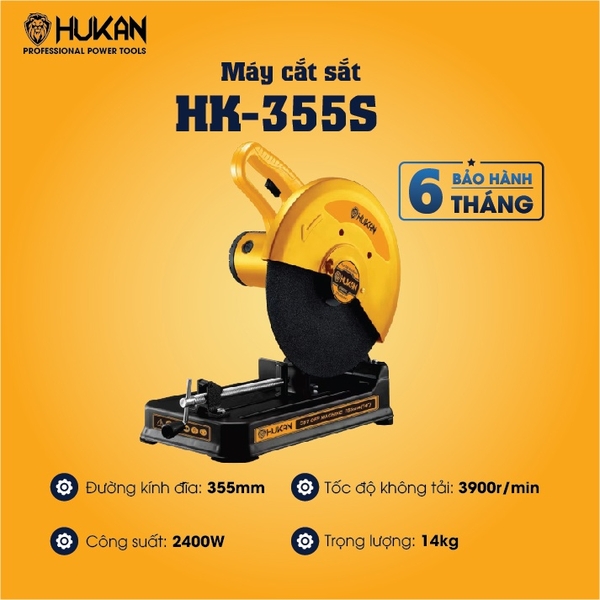 Máy cắt sắt HUKAN HK-355S