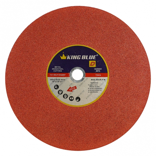 Đá Cắt Sắt, Inox King Blue D4-350x3.0