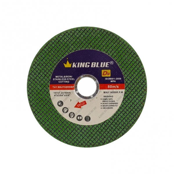Đá Cắt Sắt, Inox King Blue D3-107x1.2