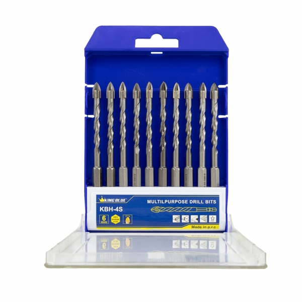 Mũi Khoan ĐN Lục Giác 4 Cạnh KBH4S-6*100