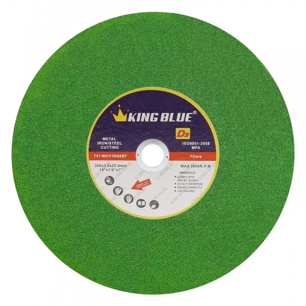 Đá Cắt Sắt, Inox King Blue D3-350x3.0S