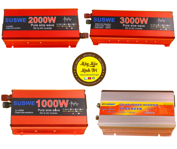 Bộ kích điện xung vuông (1000w-2000w-3000w)