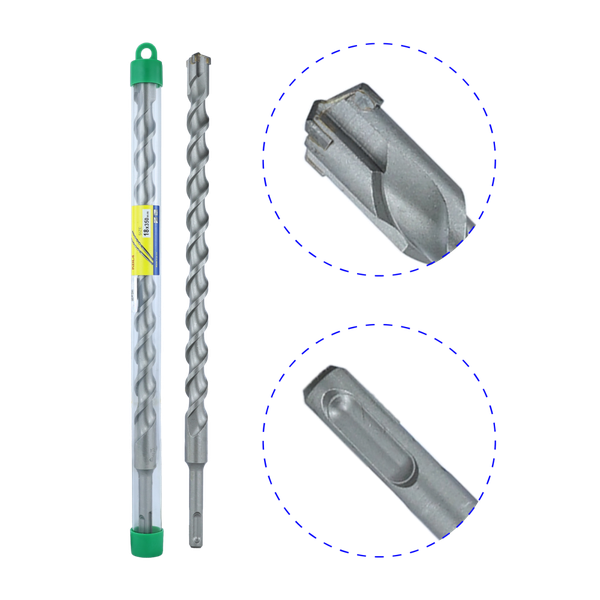 Mũi Khoan Xuyên Tường 4 Cạnh KBL4-18*350