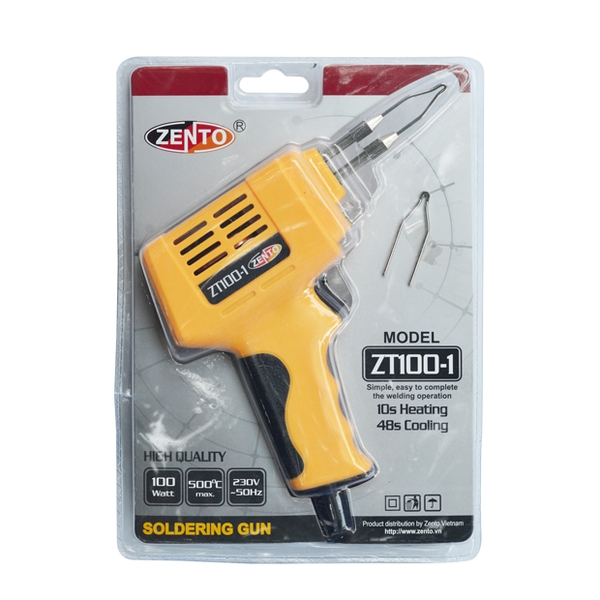MỎ HÀN XUNG SOLDERING GUN ZENTO ZT100 (100W)