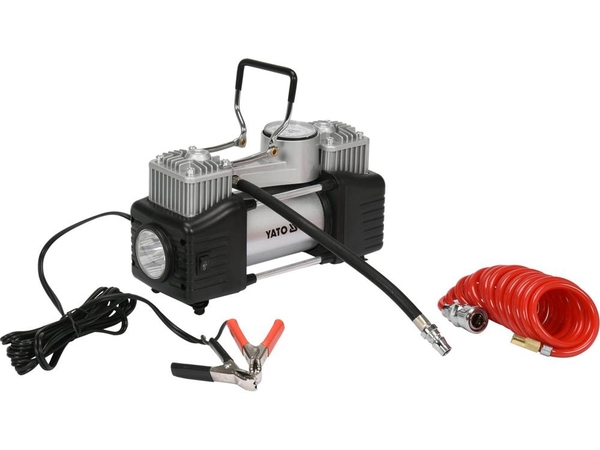 Máy bơm lốp ô tô có Led 250W Yato YT-73462
