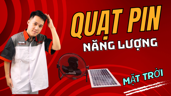 Quạt lùn khung thép chạy pin mặt trời