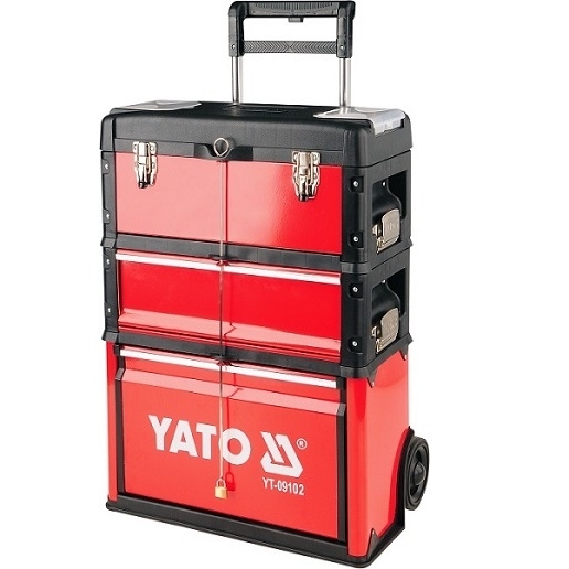 Vali đựng đồ nghề di động 3 ngăn Yato YATO YT-09102