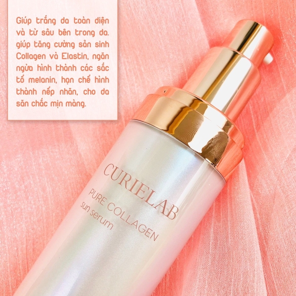 Tinh chất chống nắng collagen CURIELAB SPF50 /PA 40ml (100ea)