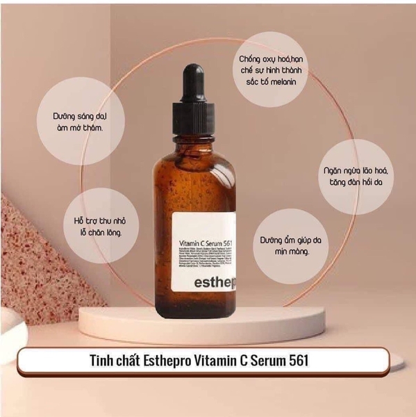 B01- Tinh chất vitamin C 561 ESTHE PRO 100ml (42ea)