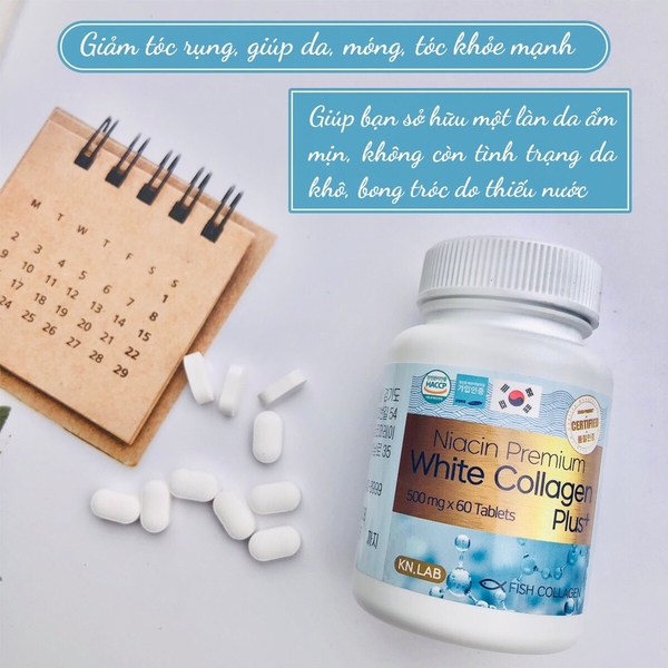 Viên uống Trắng Da Collagen Kn.Lab 60 viên (100ea)