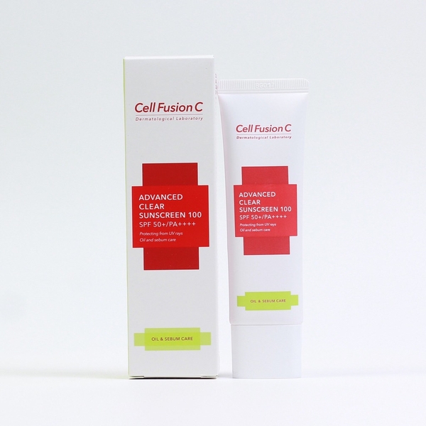 (HĐ) Kem chống nắng Cell Fusion C xanh da dầu 50ml ( 96ea)